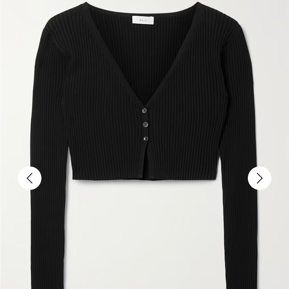 A.L.C crop sweater new size M